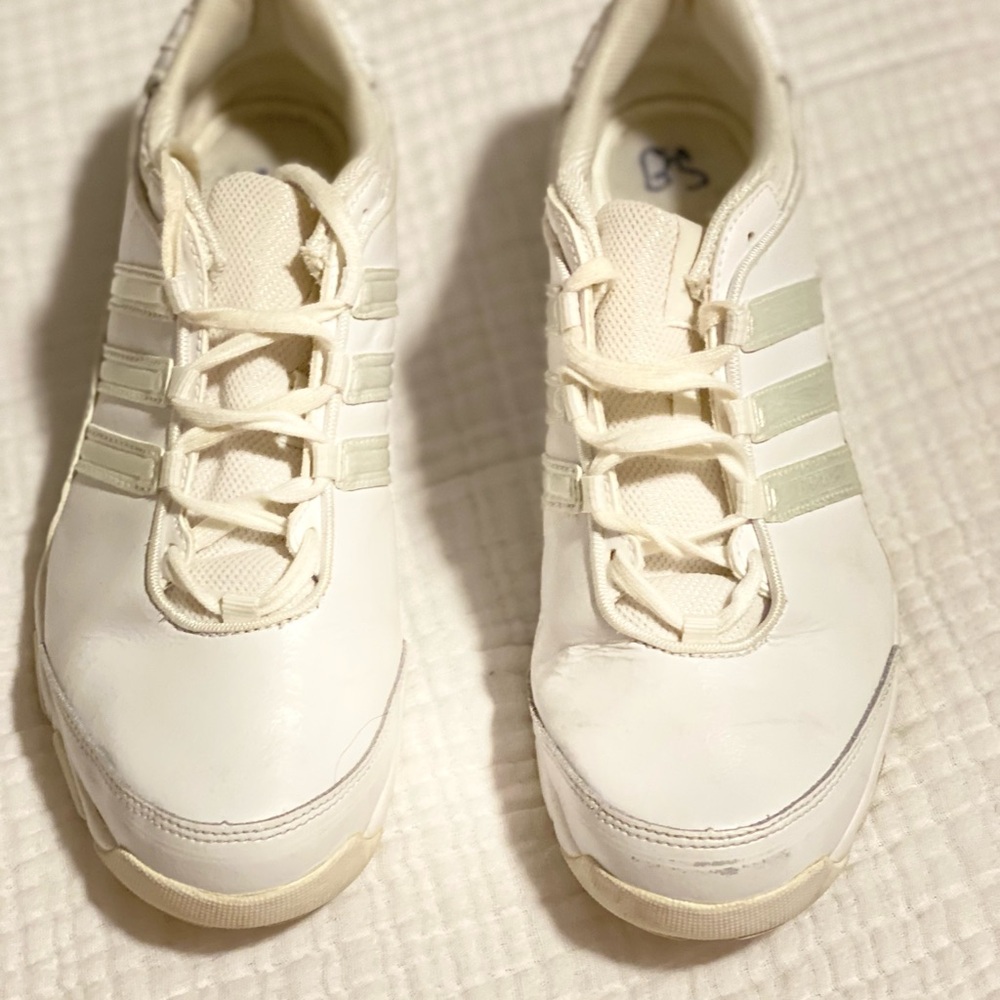 Adidas White Cheer Sneakers